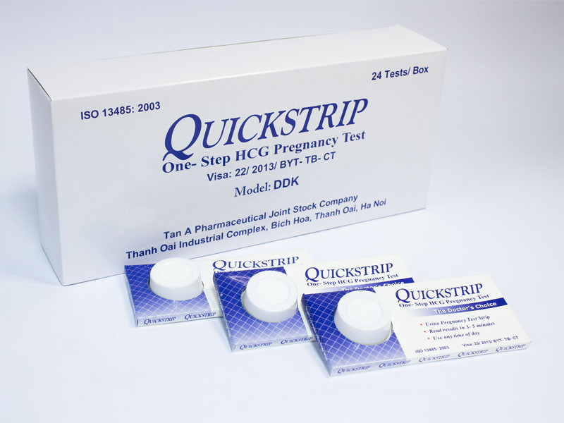 Bộ 5 Hộp Que Thử Thai Quickstrip ( Shop che tên sản phẩm khi giao )