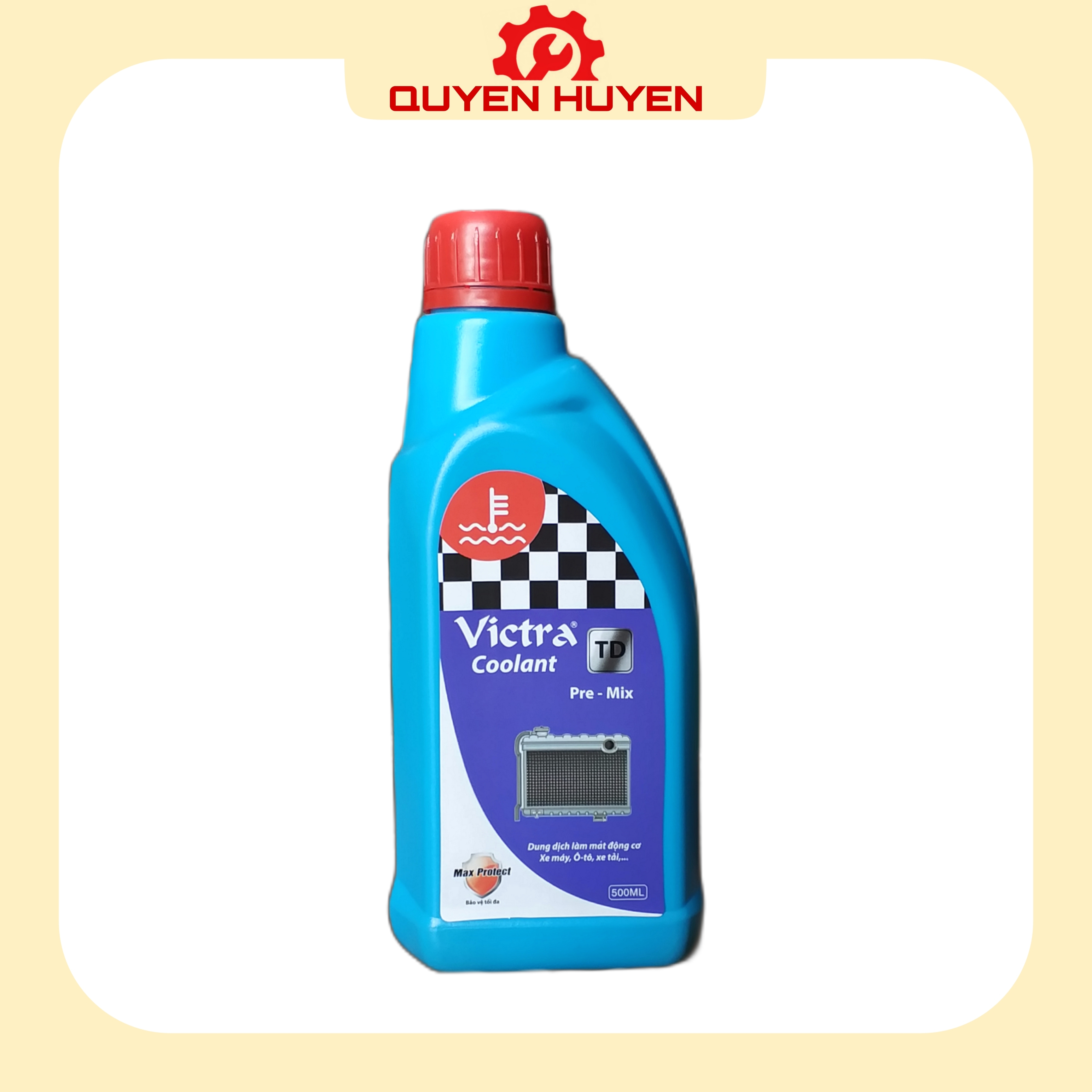 Dung dịch nước làm mát động cơ Victra Coolant dành cho Xe máy, Ô tô - Nước mát hạ nhiệt xe máy