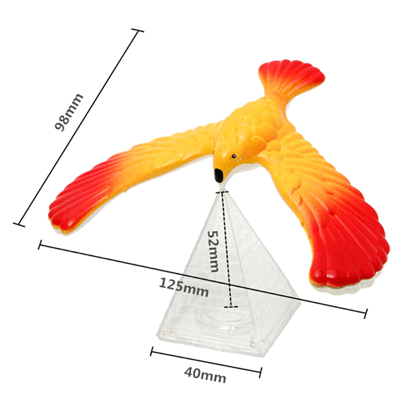 1Set Balancing bird + pyramid magic physics science enlightenment kid toy gifts YUEYING. 