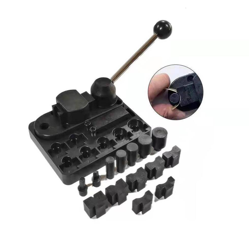 New ring bender nhỏ bender vàng và bạc lịch hình thành và cán máy vàng, bạc và đồng uốn máy