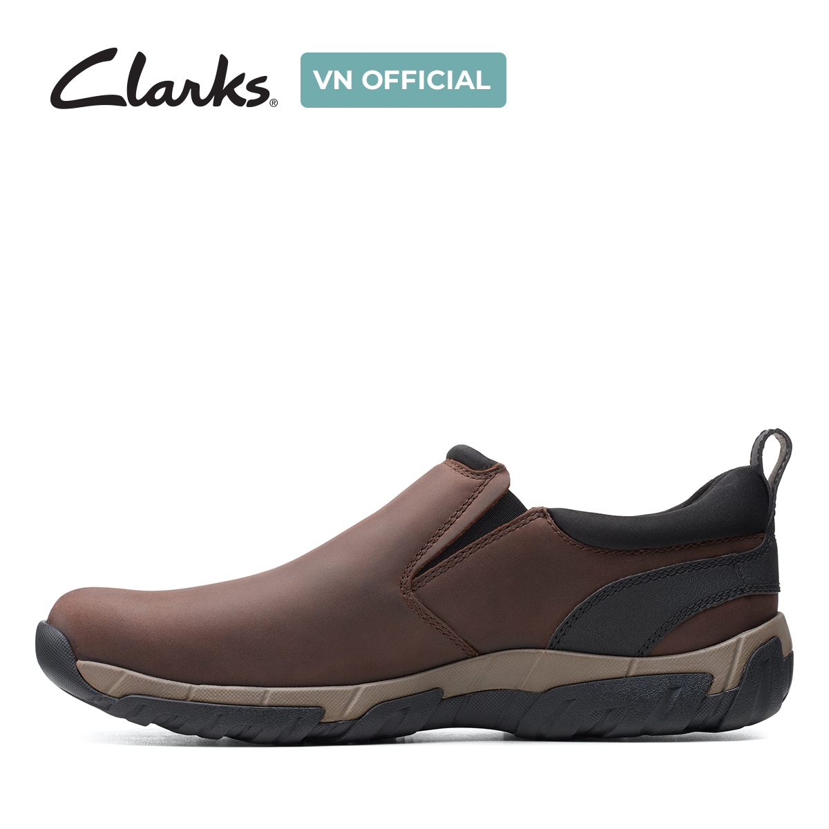 Giày Lười Da Nam Clarks - Grove Step