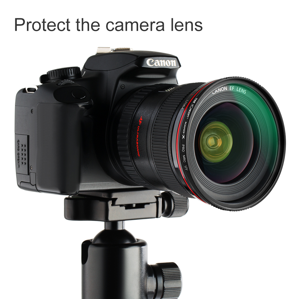 K&F Concept 95mm MC UV Protection Filter 18 Multi-Layer Coated HD/Waterproof/Scratch Resistant UV Filter with Nano-X tech Coating Ultra-Slim UV Filter for 95mm Camera Lens
