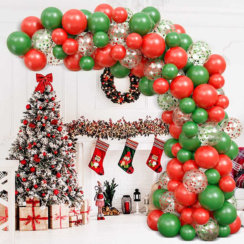 Gold Chrome Christmas Door Balloon Arch, Balloon Decoration Garland,  Festive Door Decorations, Balloon Arch Decorations 