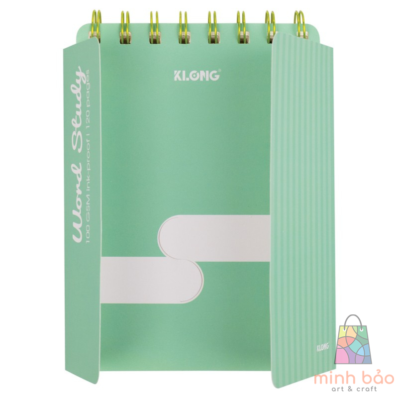 SỔ HỌC TỪ VỰNG KLONG WORD STUDY A6 - 120 TRANG, MS 916