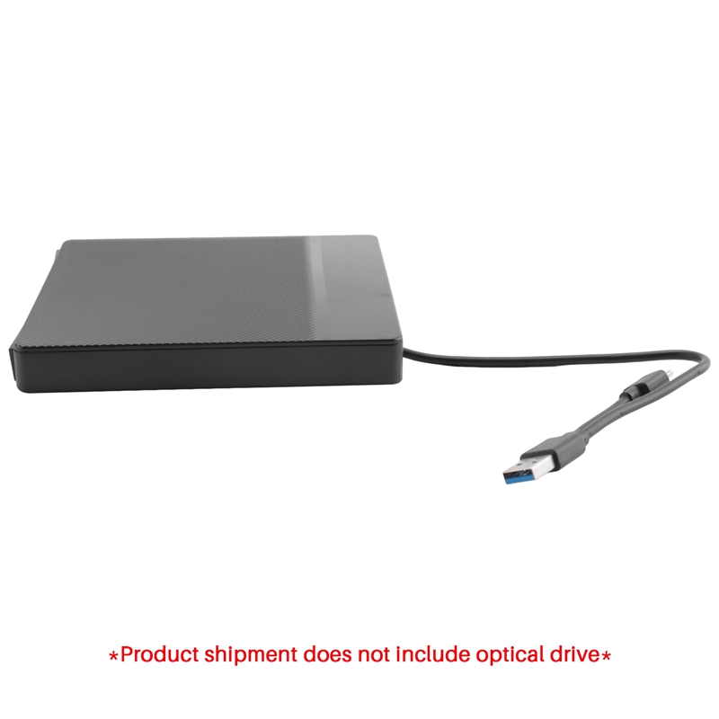 DVD-ROM CD-ROM CD-RW DVD-R CD-R DVD-RW External DVD/CD Drive Case Box for DVD Player CD Burner Reader Writer No-Drive