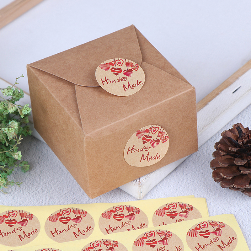 Thank You Sealing Sticker Cake Candy Box Gift Box Paper Labels Stickers 