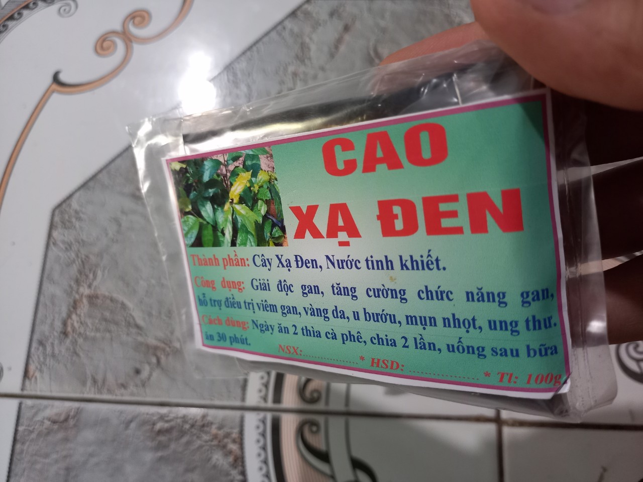 cao xạ đen hòa bình