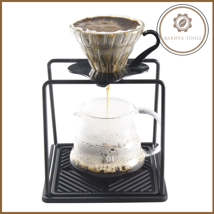 Giá đỡ phễu pha cà phê V60 dáng vuông  Dụng cụ Barista