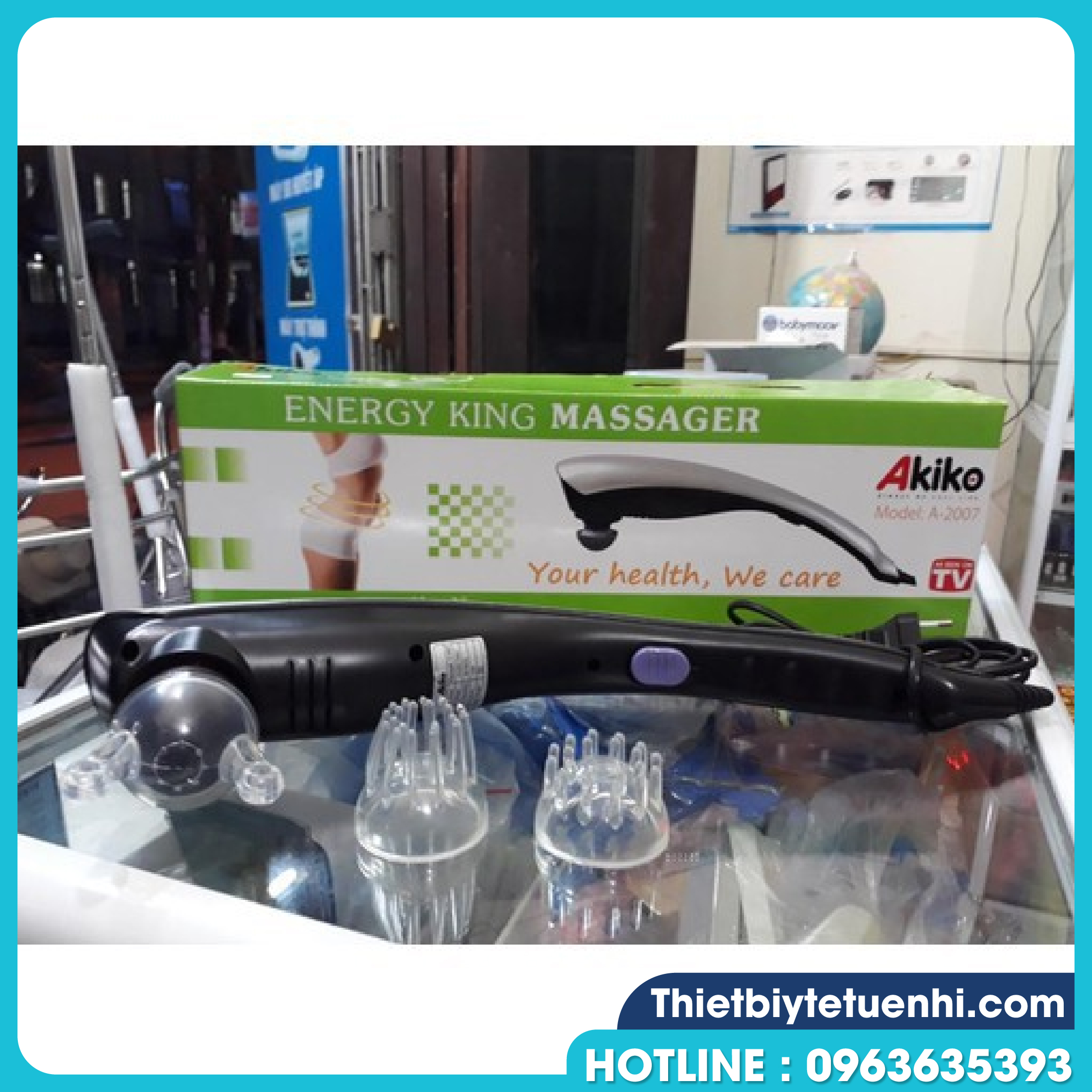 Máy Massage Cầm Tay Nhật Bản Akiko A-2007