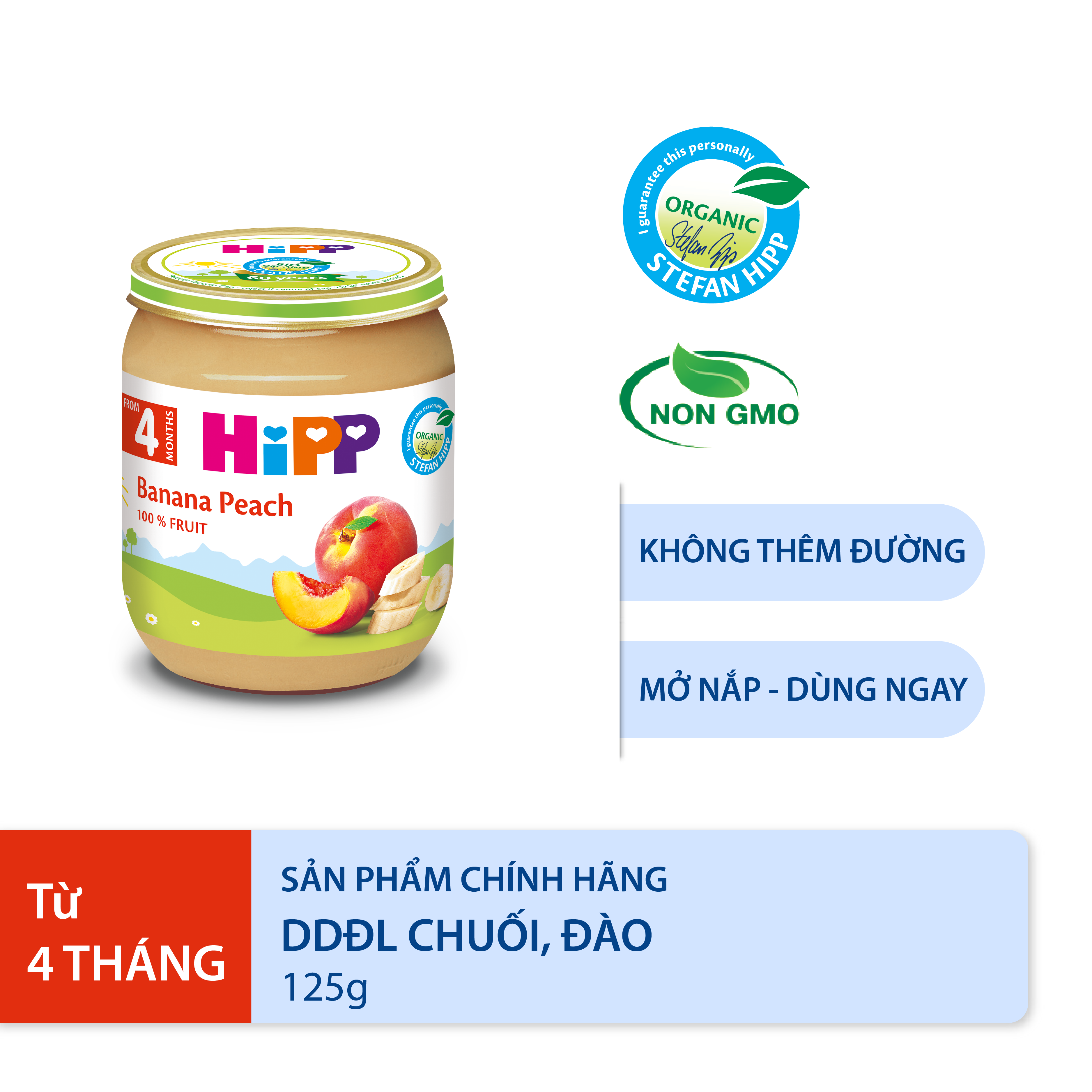 Combo ăn dặm HiPP Organic số 2: Phát triển toàn diện