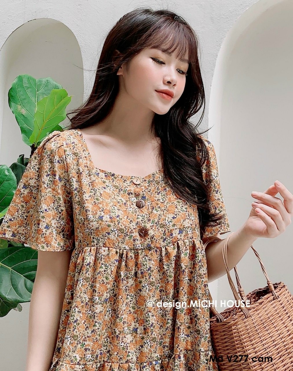 Đầm dự tiệc bigsize - váy bigsize dự tiệc chất lụa tằm, xinh xắn