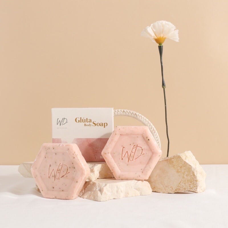 White Diary Gluta Body Soap / Sabun Badan Pemutih / Whitening