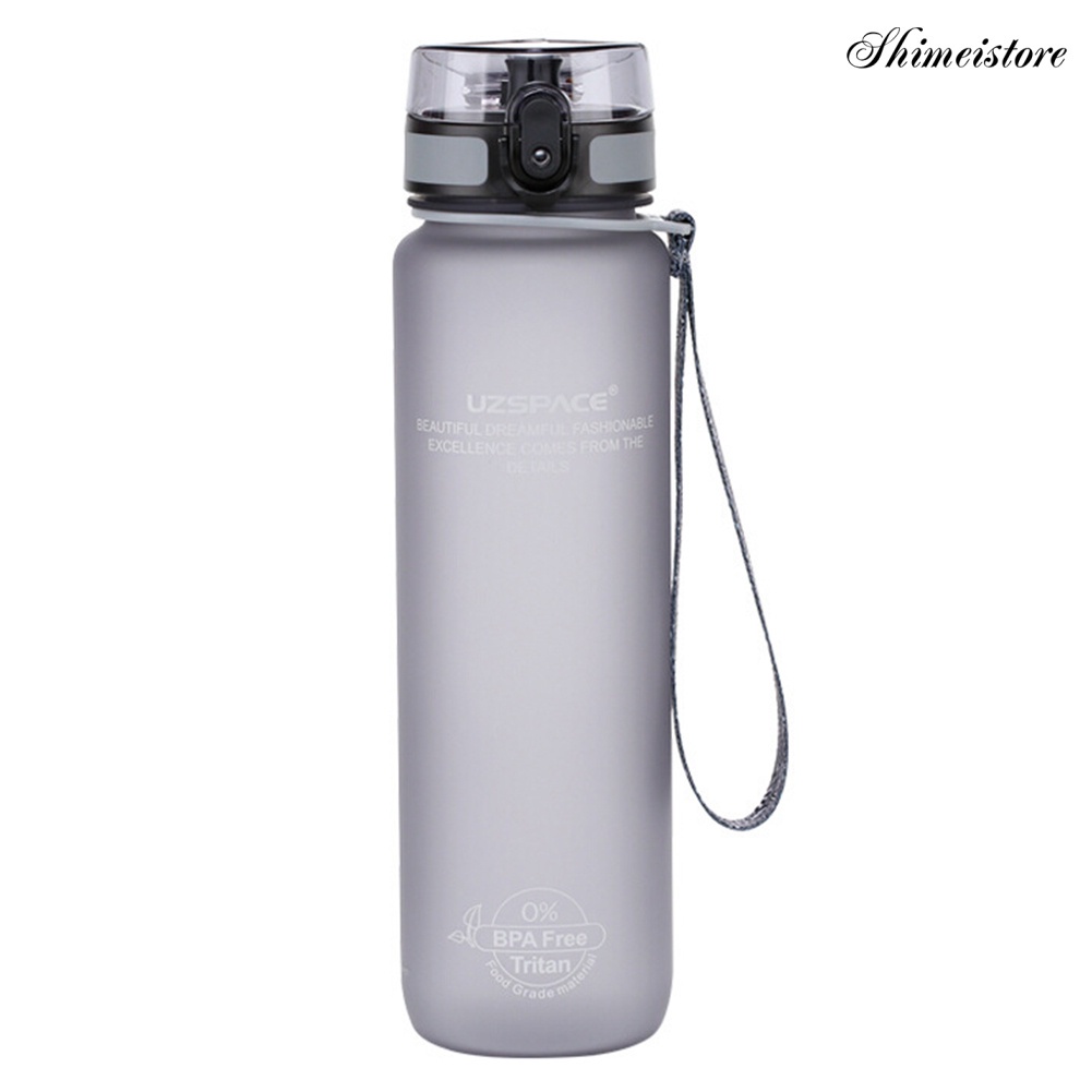 【Shop with Confidence】 ℠ 350ml 500ml 650ml 1000ml Uzspace Sport Water Bottle Camp Hiking Plastic Kettle - 3