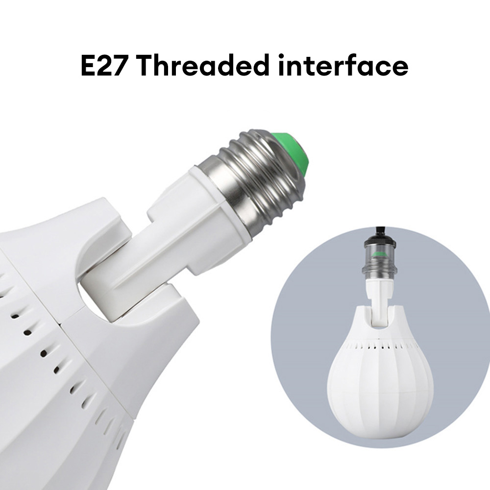 ZIR Mall Disco Lights Stage Lights E27 Lamp Head DJ Disco Lighting Christmas Projection Light Dreamy Rotating Voice Controlled Flash Stage