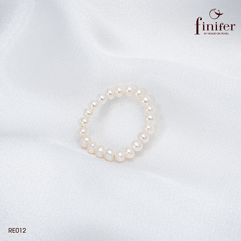 Nhẫn ngọc trai Finifer Daisy RF012