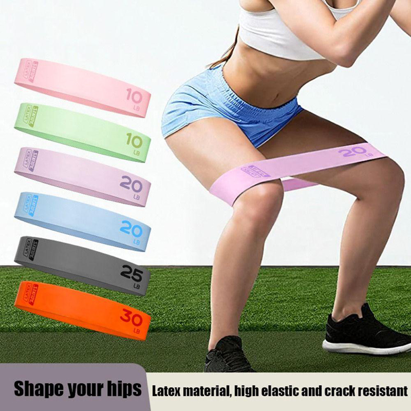 Yoga Latex Stretch Bands Lift Hips And Legs Stretch Circle Fitness Plastic Leg Exercise Core Strength.