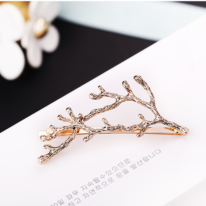 Kẹp tóc nhành cây xinh style Hàn Quốc