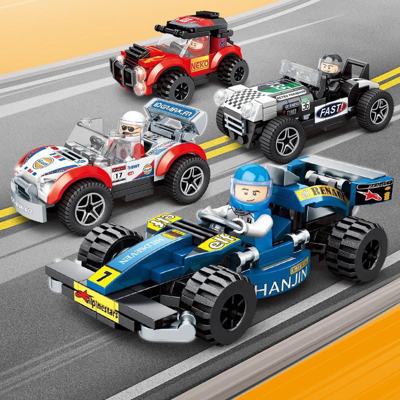 lego lắp ráp xe đua 92 chi tiết