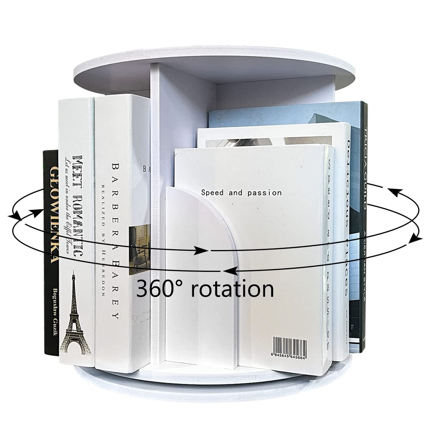 Kệ sách 360 độ/Kệ thông minh/Kệ sách để bàn