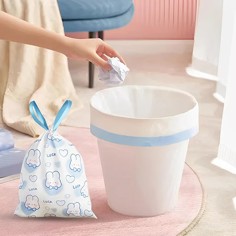 50%20Or%20100pcs/roll%20Trash%20Bags%20Drawstring%20Bag%20Small%20Garbage%20Bags%20Cartoon%20Rabbit%20Pattern%20Household%20Kitchen%20Bathroom%20Trash%20Bags%20-%20Image%209
