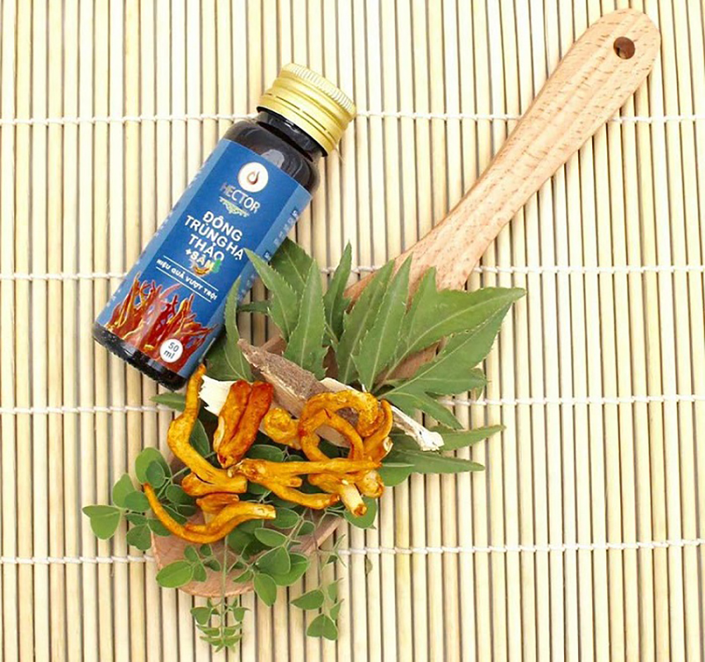 Nước Đông Trùng Hạ Thảo Hector Collagen và Hector Sâm