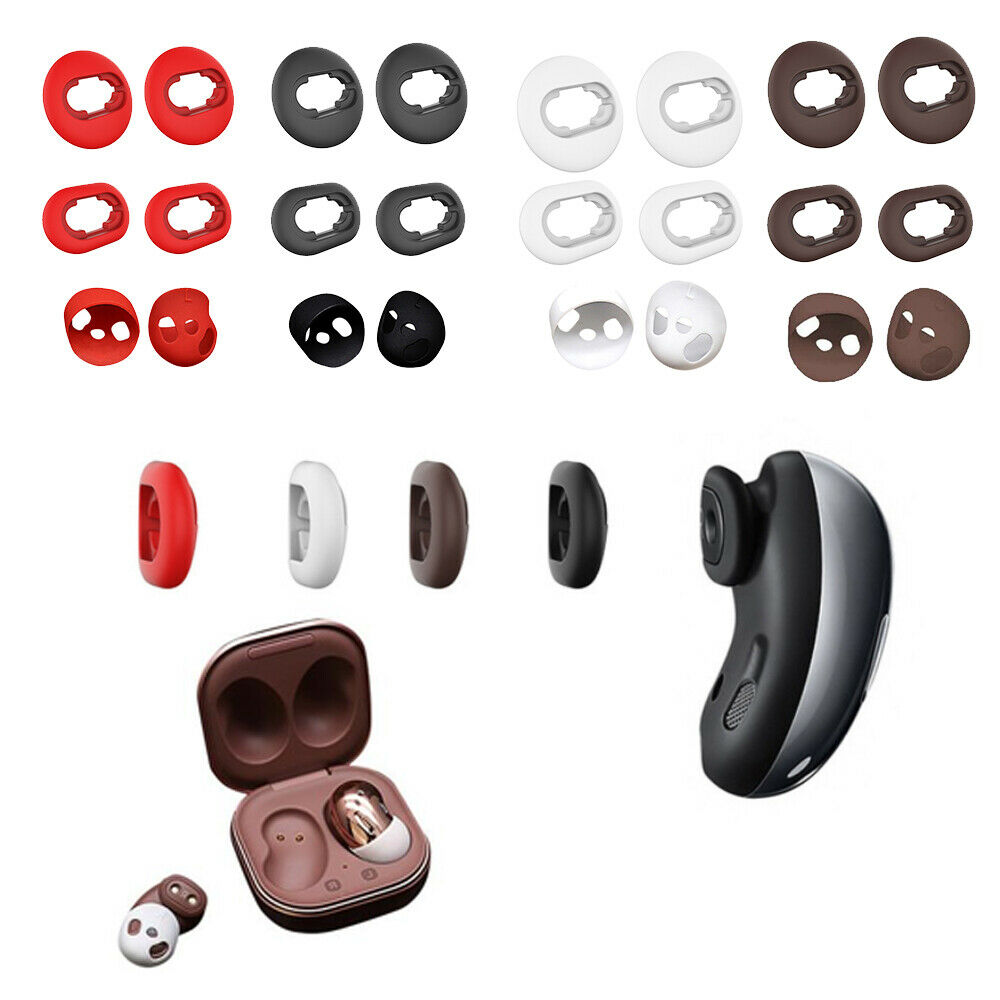 Comfortable Durable Soft Silicone Replacement Headphone Earbuds Compatible with Samsung Galaxy Buds Bluetooth Earphone Case Protective Cover