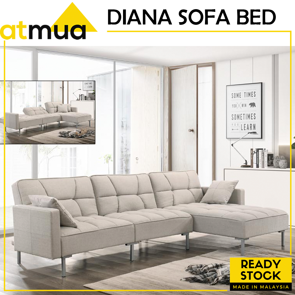 Atmua Jess Isabel LShape Sofa Bed Perfect Sofa Bed 4 Seater Super