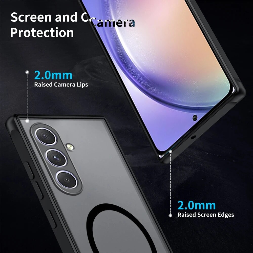 For%20Magsafe%20Wireless%20Charging%20Phone%20Case%20for%20Samsung%20Galaxy%20A14%20A34%20A54%205G%20Shockproof%20PC%20Matte%20Armor%20Coque%20Samung%20A%2014%2034%2054%205G%20-%20Image%204