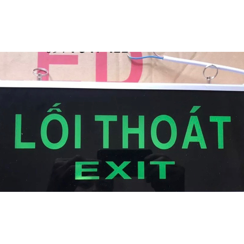 Đèn EXIT Thoát Hiểm trong PCCC