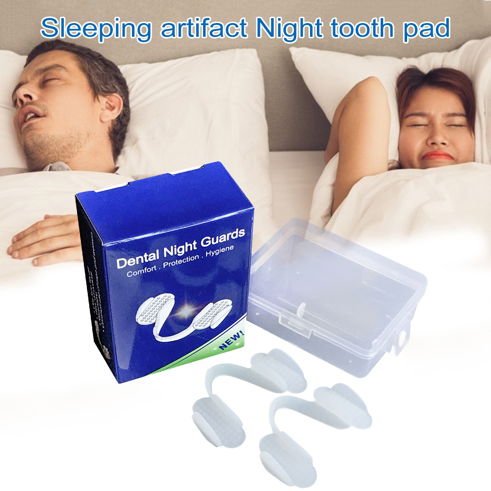 NEW 【Special offer】2Pcs Dental Mouth Guard Soft Teeth Splint Protector ...