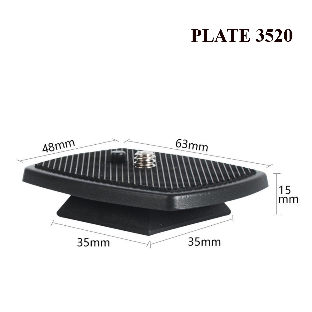 Tổng hợp plate, đế chân máy ảnh Tripod