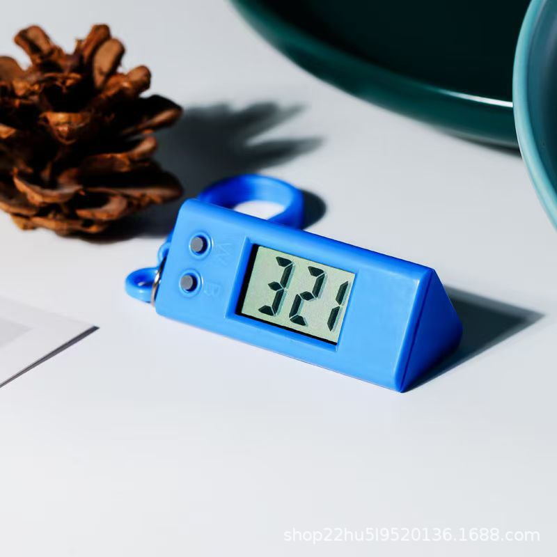 【Hot】Triangle Electronic Mini Fob - Backpack Keychain Stopwatch ...