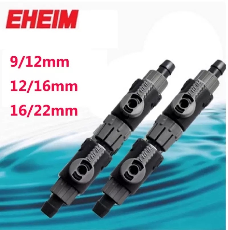EHEIM DOUBLE TAP With Quick COUPLING AQUARIUM FILTER Release Coupling Llave Doble 9/12Mm(S) 12/16Mm(M) 16/22Mm(L)
