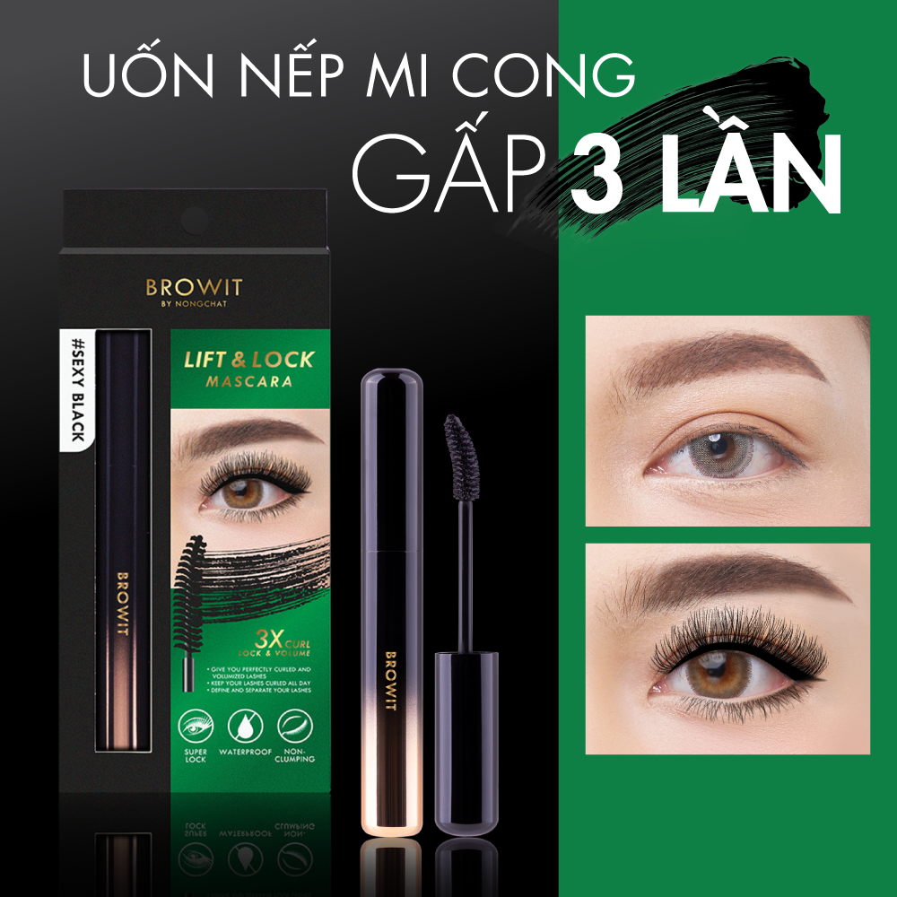Mascara Browit Lift & Lock Mascara #Sexy Black