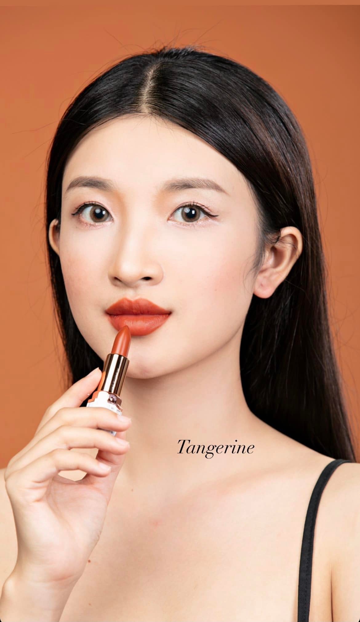Son Satin Màu Cam Đất Tangerine