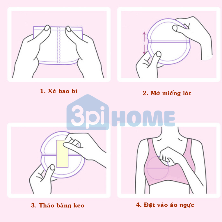 Combo 200 Miếng Lót Thấm Sữa NUMPIG
