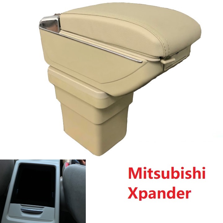 Hộp tỳ tay xe hơi cao cấp Mitsubishi Xpander tích hợp 7 cổng USB