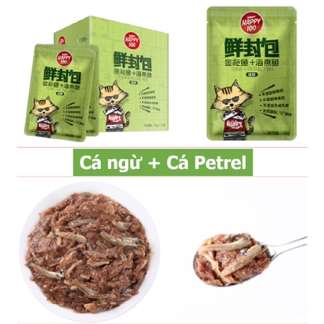 [HCM]Pate Wanpy Happy 100 cho mèo