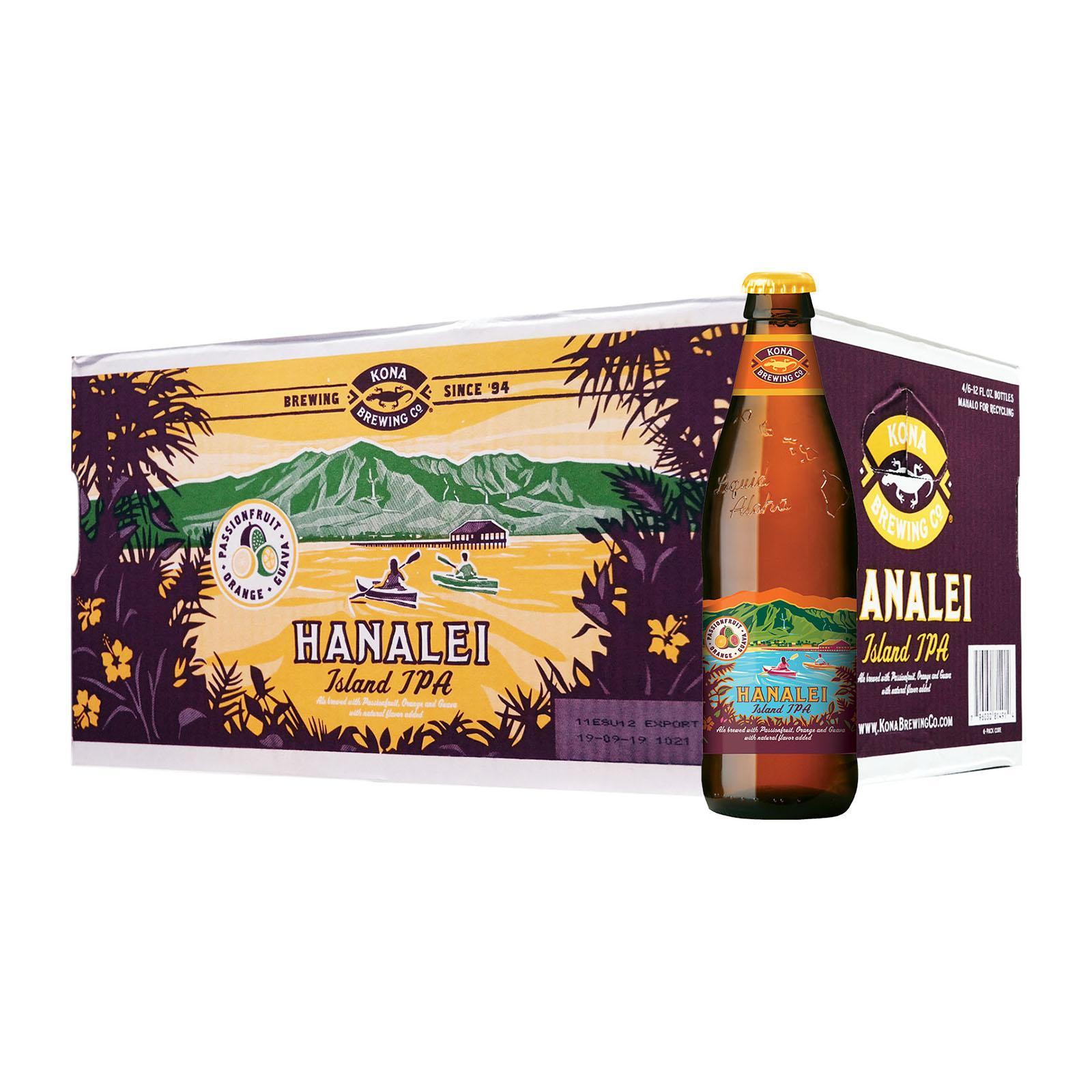 Kona Hanalei Hawaiian Session Ipa With Passion Fruit Orange And Guava Case Craft Beer 1059