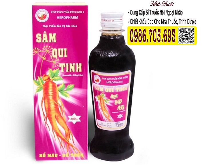 SÂM QUY TINH 300ml -  HỖ TRỢ TĂNG CƯỜNG SỨC KHỎE