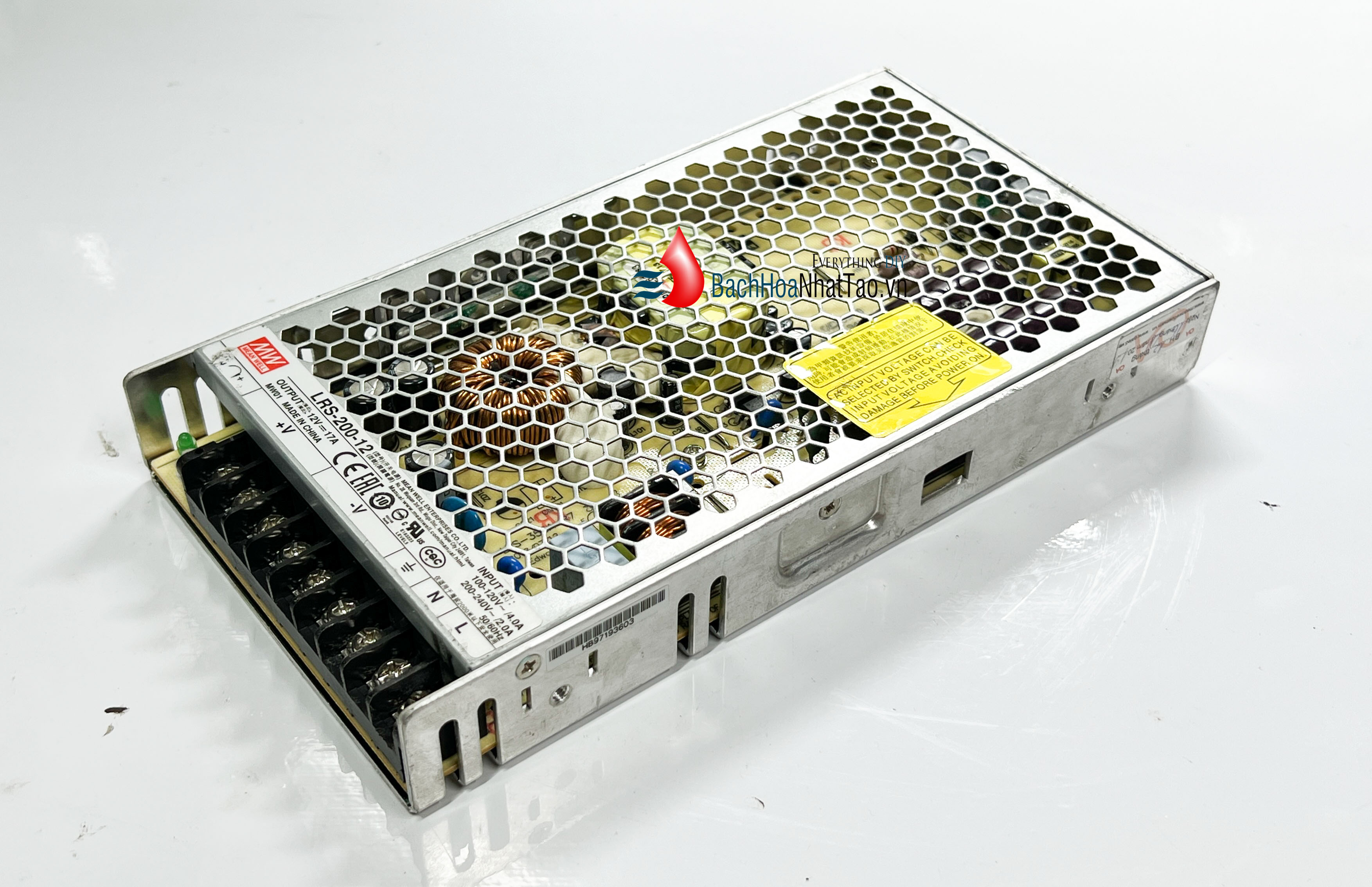 Nguồn tổ ong Meanwell 12V - 17a 200W