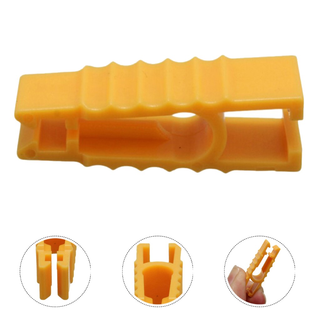 Universal Yellow Car Fuse Puller Fuse Clip Extractor Tool Plastic Mini Size Lightweight