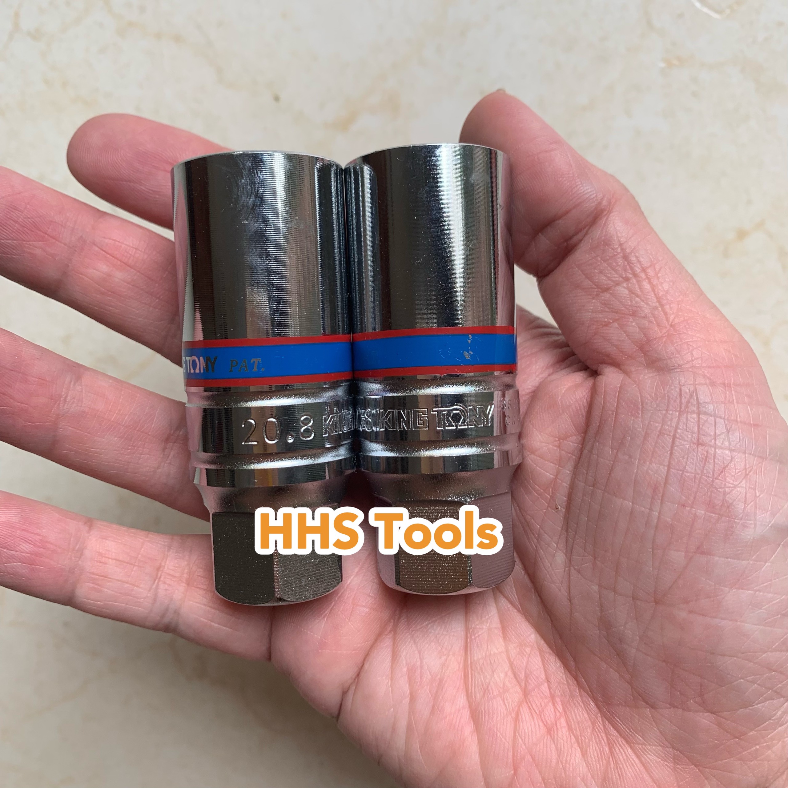 Tube open spark plug kingtony 3/8 have Ron rubber (16mm/20.8mm)
