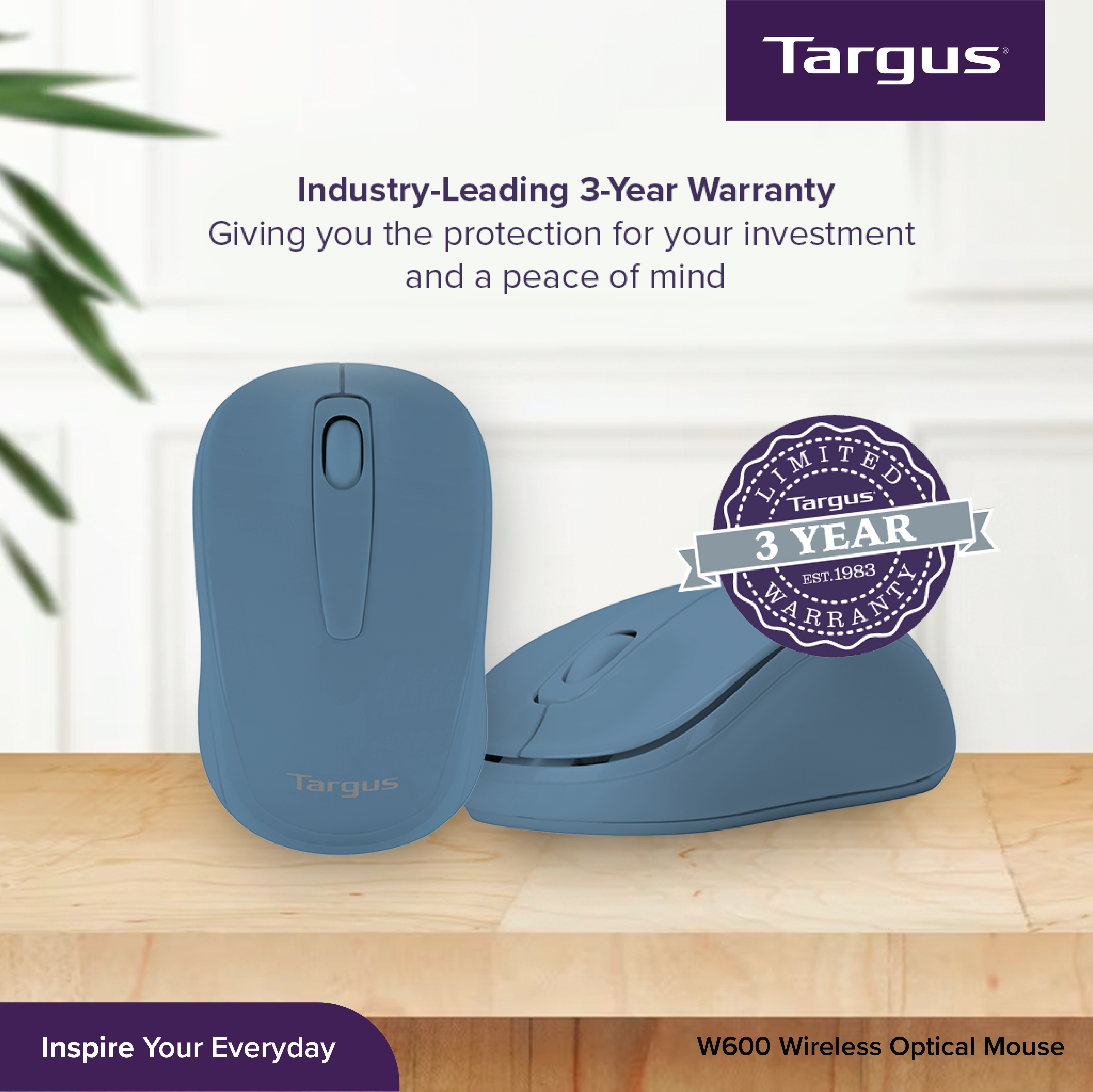 Targus W600 Wireless Optical Mouse PINK / BLUE / GRAY / GREEN | Lazada Singapore