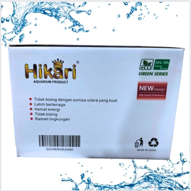 HIKARI HK AA 60 Aerator udara Blower airpump aquarium kolam Bioflok
