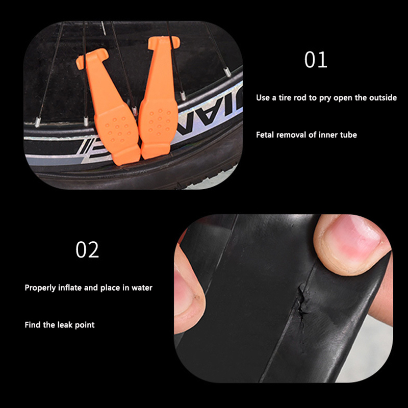Rubber Puncture Patches Bicycle Tire Tyre Tube Repair Cycle Patch Kit With Glue Bicycle Inner Tube Puncture Repair Accessories. 