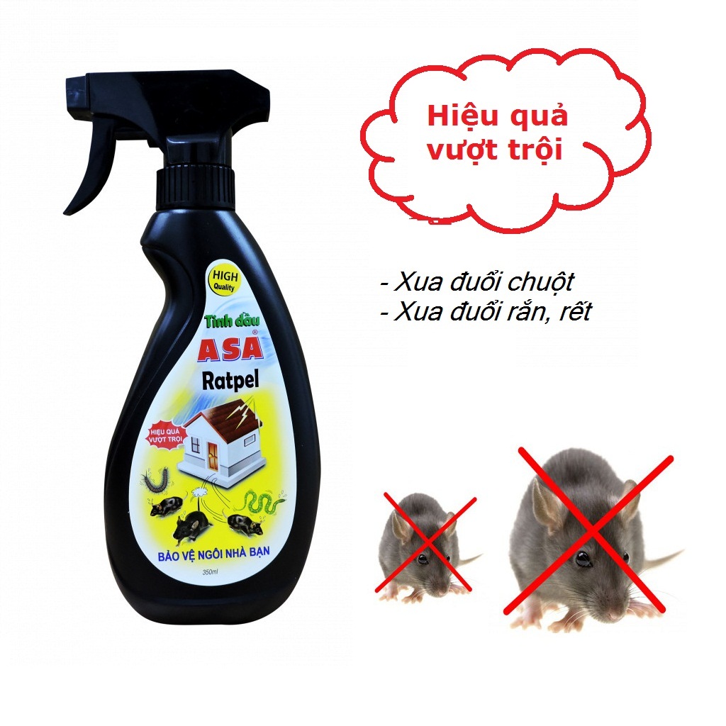Xịt xua đuổi chuột ASA Rat Repell 350 ml-Tinh dầu đuổi chuột ASA 350ml thumbnail