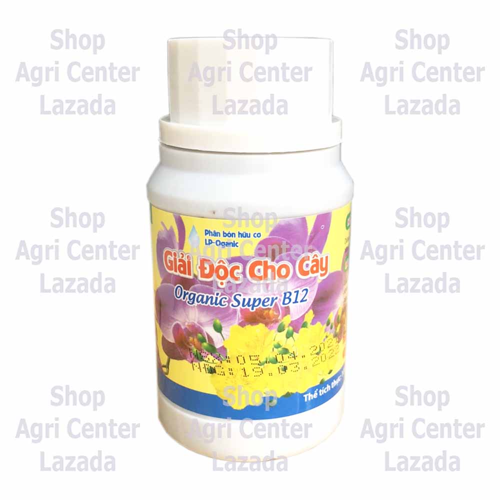 Phân Bón Hữu Cơ Giải Độc Cho Cây Organic Super B12 – Giải độc cho cây khi dùng phân thuốc quá liều, Giúp cây tái tạo tế bào mới.