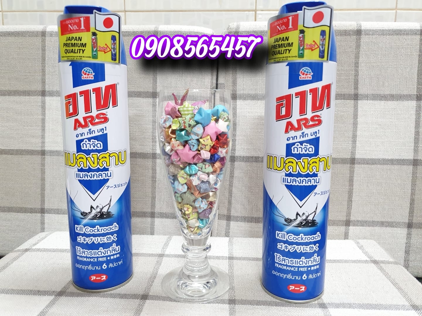 BÌNH XỊT CÔN TRÙNG ARS THÁI LAN (chai 600ml)