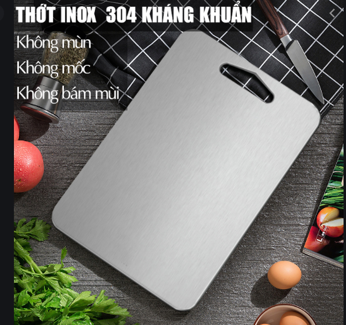 Thớt inox  304 cao cấp